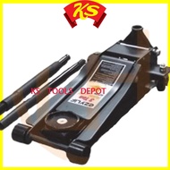 Ezylif G25DN Heavy Duty 3 Ton Double Pump Low Profile Floor Jack - 3 Month Warranty