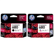 HP 680 Single Pack | Black or Tri-color Original Ink Advantage Cartridge | HP Deskjet Printer 1115, 