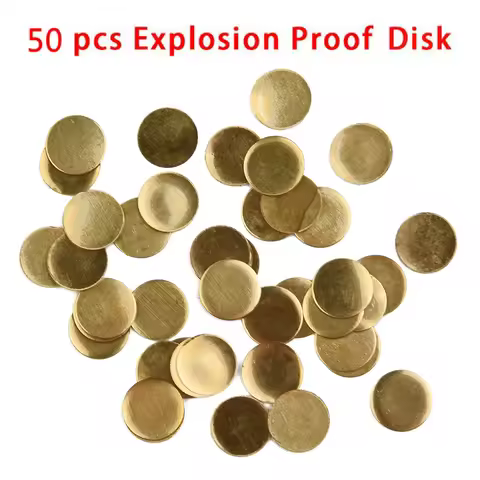 50Pcs 8.7mm Explosion Proof Disk Steel For YONG HENG 30MPa Air Compressor Explosion-Proof Disks Bear
