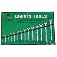 WYNN'S 14PC COMBINATION WRENCH SET 8-24MM (W0327C)