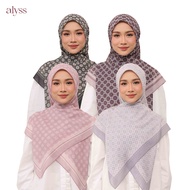ALYSS EXCLUSIVE PRINTED - Anisa Series  Bawal Printed Bidang 50 & 60 (New)