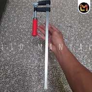 F clamp 5 x 30 cm F clamp mini model 5 cm x 30 cm vise 50 x 300 mm