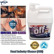 4Kg Toyo Dirt Off Industrial Hand Cleaner Remove Stains Grease Oil For Industrial Automotive Workers