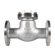 Factory direct sales304/316Stainless steel flanged swing check valve H44W-16P Hard-sealed national s