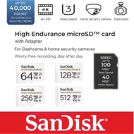 SanDisk High Endurance 64~512GB Micro SD Card