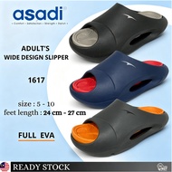 asadi man wide feet design slipper 1617 | full EVA selesa washable ringan selipar lelaki [ ready sto