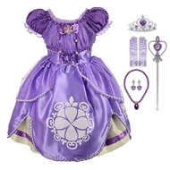 Sofia costume for kids 2yrs to 8yrs