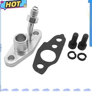 [FAST O]Turbo Oil Feed Return Flange for  CT9 CT12 CT20 CT26 4AN Feed with 20mm Barb