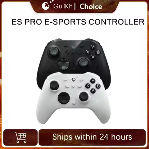 GuliKit ES Pro E-sports Controller for Nintendo Switch 1/2 Wireless Gamepad with TMR Joystick for PC