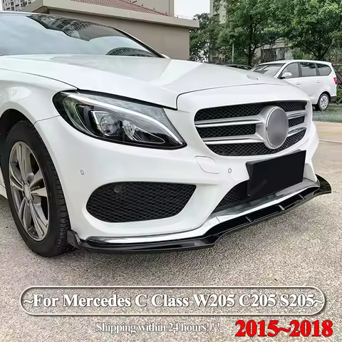 For Mercedes Benz C Class W205 C205 S205 C160 C180 C200 C260 C300 C350e C450 AMG 2015-2018 Car Front