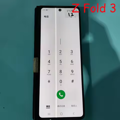 Single Sale AMOLED Defect LCD Z Fold 3 F926 Screen for Samsung Z Fold3 5G F9260 F926B/U Oute LCD Dis