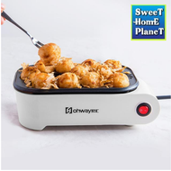 OhWay Takoyaki Octopus Ball Maker Japanese Octopus Barbecue Automatic Heating 12 Hole Non Stick