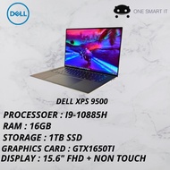 DELL XPS 9500 I9-10885H 16GB 1TB SSD GTX1650TI LAPTOP