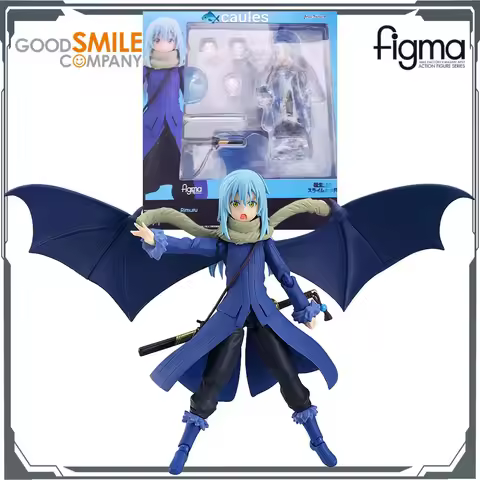 GSC Original Figma 511 Rimuru Tempest 140mm Anime Action Figures Toys for Boys Christmas Gift Collec