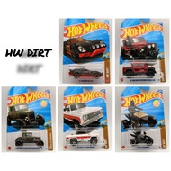Hot Wheels : HW DIRT 2025 Mainline Tesla Cyberquad '75 Chevy Blazer Ford Model A '15 Land Rover Defe