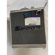 HONDA CIVIC EG EK EJ B16 B18 B20 DOCH SPOON RADIATOR ALUMINIUM AUTO MANUAL AT MT 2ROW