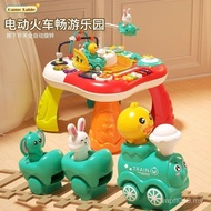 -Toy Table Baby Boy Learning Game Table Year Old Early Education Multifunctional Six Months Baby You