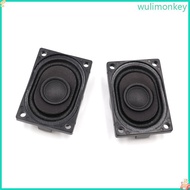 WU 2PCS  Loud Speaker for LCD Monitor TV Speaker Horn 2W 2840 Loudspeaker 8 ohms