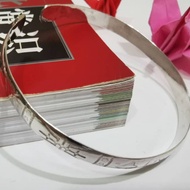 925 Silver Bangle 925纯银福禄寿佛手手镯l