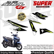 Soul GT 125 Stickers Anti-Fade Cool Soul GT 125 Striping Yamaha Soul GT 125 Monster 2