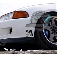 ( Ready Stock)S1554# 2Pcs SW388 SPOON STICKER