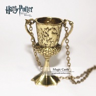 Harry Potter Hufflepuff cup Hufflepuff Hecci Patch cup Necklace Flame cup Soulware Sweater Chain