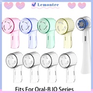LEMONTRE 4PCS Electric Toothbrush Caps, Replacement Heads Transparent Toothbrush Heads Dustproof Cov