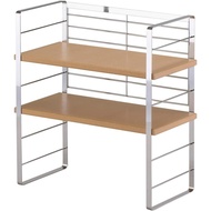 【Direct from Japan】Shimomura Planning 30749 Kitchen Rack, Adjustable Height, 15.7 inches (40 cm), Ma