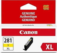Canon CLI-281 XL Genuine Yellow Ink Tank, Compatible with TR8520, TS9120,TS8120, TS6120, TS9521C/a, 