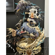 23cm One Piece Figures Luffy Vs Kaidou Anime Figures Luffy Gear 5 Statue Nika Luffy Figurine Gk