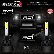 Rci Productions 2 Pcs Led Headlight H1 33W/3000LM R1-3000L