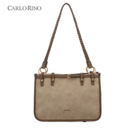 Carlo Rino Khaki Alessia Shoulder Bag