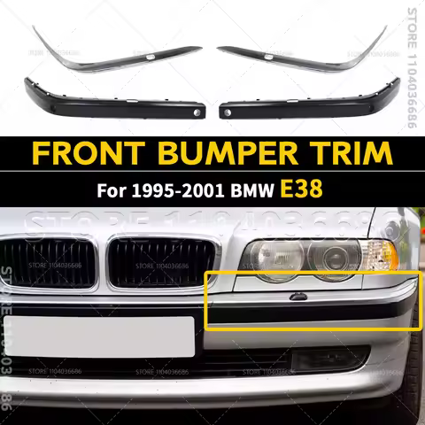 For 1995-2001 E38 BMW 740i 740iL 740iLP 750iL 750iLP Front Bumper Trim 51118170555 51118125309 51118