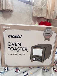 日本mosh!電烤箱 M-OT1 BR 咖啡棕/現貨