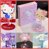 Kuromi Melody Cute Phone Holder Big-Eared Dog hello kitty Desktop Lazy Tablet Support Frame Lifting 