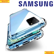 Shockproof Casing Samsung Galaxy S8 S9 S10 S20 S21 Plus FE S10E J4 J6 A6 J8 A8 A7 2018 Note20 note10 Note 20 Ultra 10 Plus Lite 8 9 M12 M31 M51 A11 A70 A70s A20s A20 A30 A30S A50S A50 A02 A02S A21S A12 A22 A32 A42 A52 A52s A72 5G A31 A51 A71 4G Clear Case