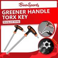 Greener Handle Torx Key | T-Handle Torx Star-Shaped Wrench