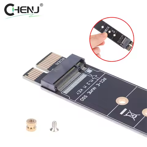 PCIE To M2 Adapter NVMe SSD M2 PCIE X1 Raiser PCI-E PCI Express M Key Connector Internal Solid State