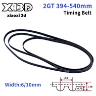 GT2 Closed Loop Timing Belt 2GT-6mm/10mm Transmission Belt 394mm 400mm 460mm 500mm 540mm Synchronous