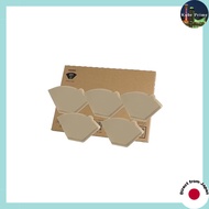 HARIO Trapezoidal Coffee Filters for 1-2 cups, 200 sheets (40 sheets x 5 packs), Made in Japan, FSC 