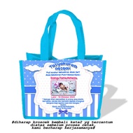 Tas Souvenir Aqiqah Goodie Bag Aqiqah Tas Aqiqah Anak Bayi Custom Lucu