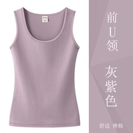 NEW Japan 2025 Japanese MUJI Official Store Black Cotton Camisole Womens Spring Summer And Autumn We