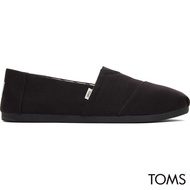 Toms Alpargata Blk/blk Rec Cttn Can Shoes