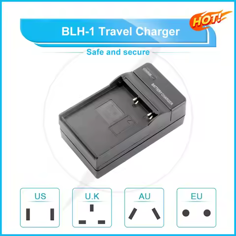 BLH-1 BLH1 BLH 1 Travel Charger Fits Battery Pack for Olympus EM1 MARK II EM1-2 EM1 Mark 2 Digital C