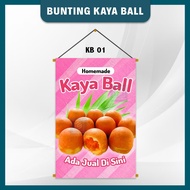 BUNTING KAYA BALL 2X3/2X4/2X5/2X6 | SIAP CEPAT & MURAH