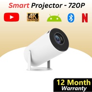Hy300 Pro Smart Projector projector Mini Led 4K For Tv Laptop Android Phone netflix Bluetooth Projec
