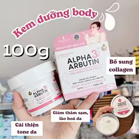Alpha Arbutin 3 Plus Collagen Brightening Body Lotion Essence Skin Brightening Reduce Melanin Body L