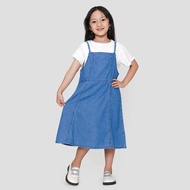 Little M Short Sleeve Midi Dress 2 Pcs Rib Knit 122768408
