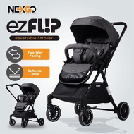 (MINOR DEFACT)  Nexgo Ez Flip Reversible Two Way Compact Lightweight Newborn Baby Stroller Travel Fo