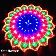 Mikimi# Christmas parol light Lantern Seasonal Outdoor Decoration (FLASH) DECORATIVE WALL